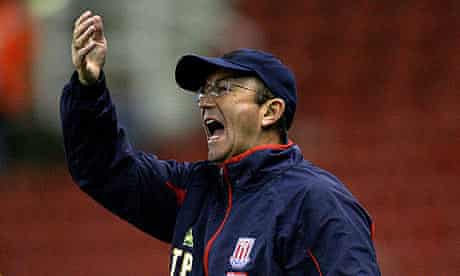 Stoke City S Success Hides Simmering Tactical Differences Premier League The Guardian