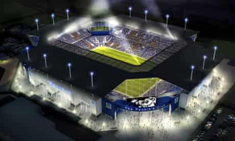 Everton Kirkby stadium