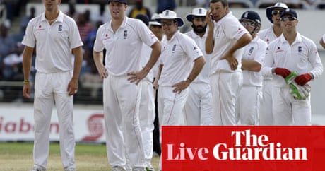 Cricket West Indies V England First Test Day Three Over By