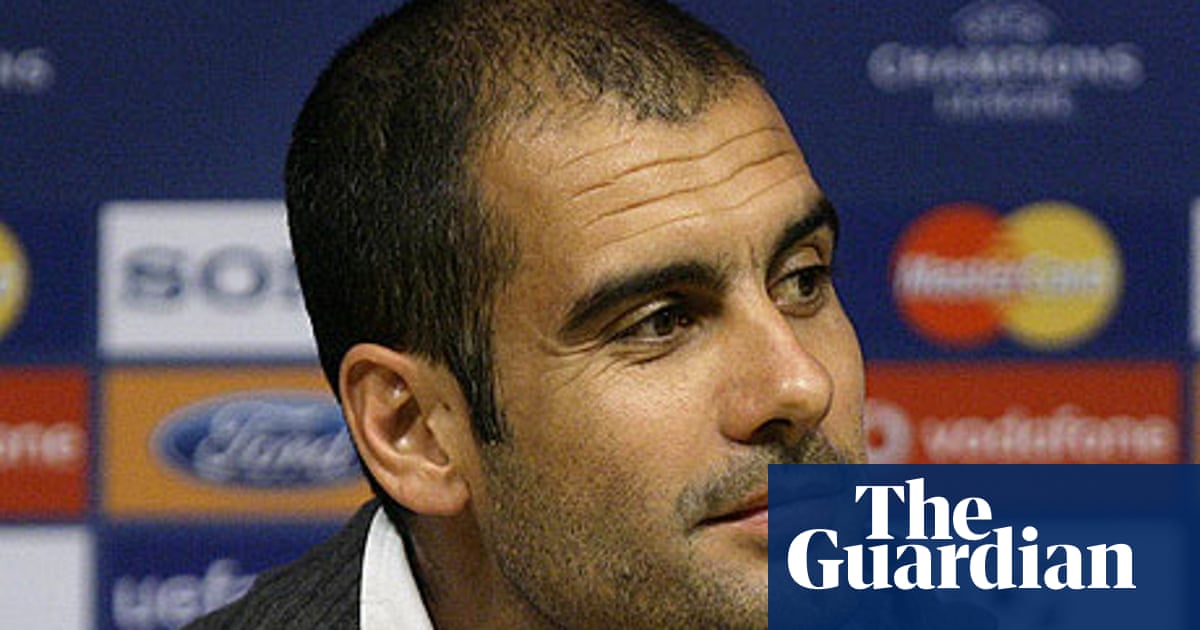 Pep Guardiola Is Getting Barcelona To Live The Dream Pep Guardiola The Guardian