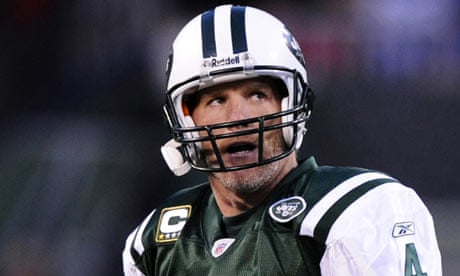 Released Jets star Favre denies planning comeback, NFL