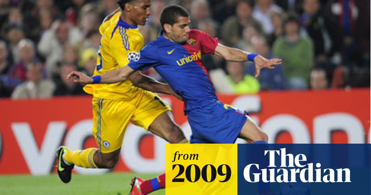 Malouda Second Leg Referee Must Stop Barcelona Cheating Chelsea The Guardian Malouda Second Leg Referee Must Stop Barcelona Cheating Chelsea The Guardian