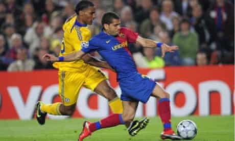Malouda Second Leg Referee Must Stop Barcelona Cheating Chelsea The Guardian Malouda Second Leg Referee Must Stop Barcelona Cheating Chelsea The Guardian