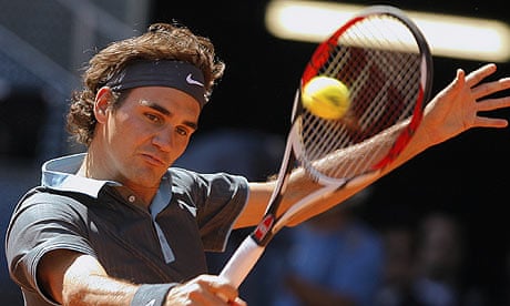 Roger Federer Rafael Nadal madrid open tennis