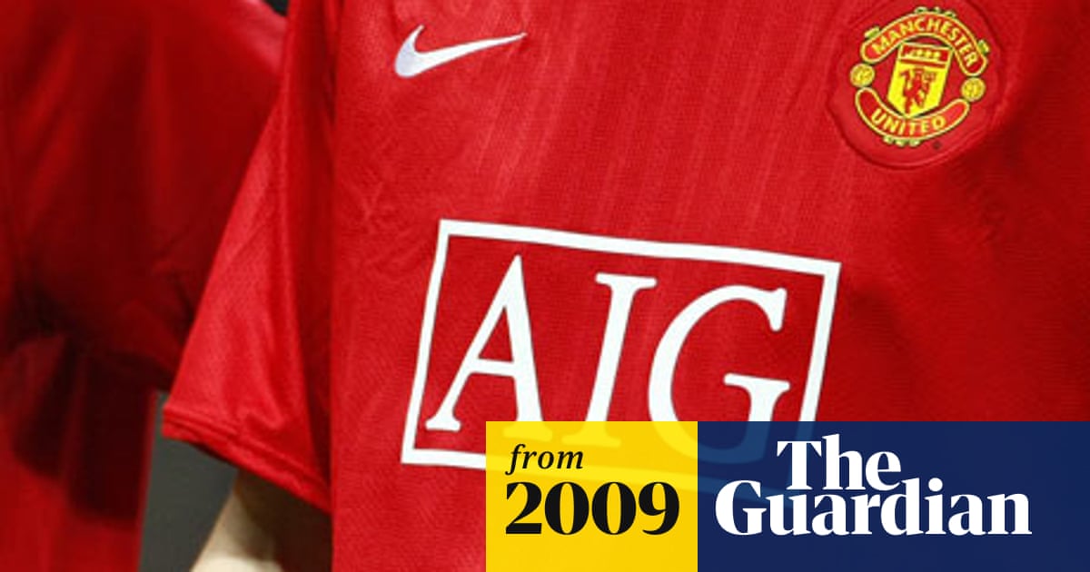 Manchester United Name Aon Corp As New 80m Shirt Sponsors Manchester United The Guardian
