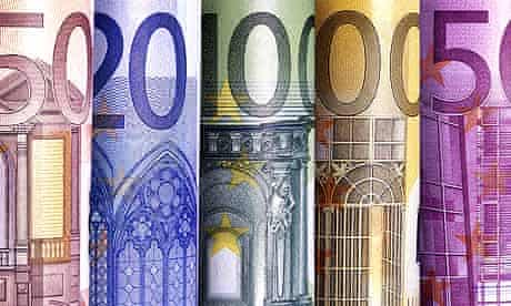 Euro bills