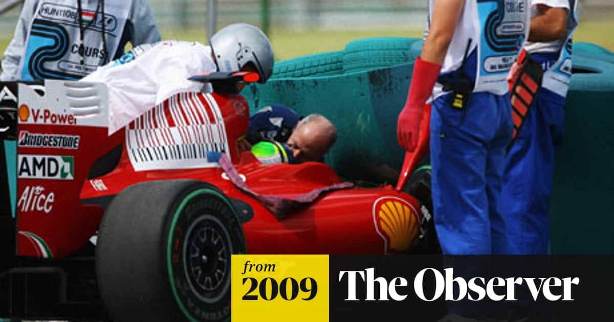 Felipe Massa Suffers Skull Fracture In Freak Accident During Qualifying Formula One The Guardian