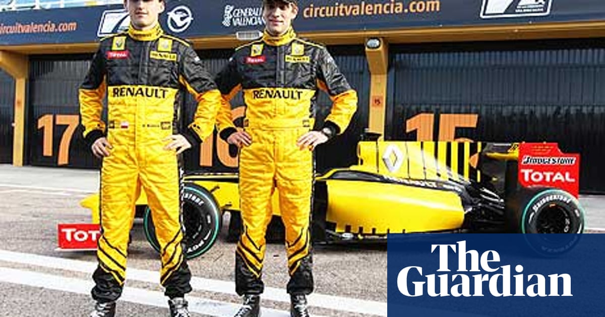 F1 2010 Renault Team Guide Sport The Guardian