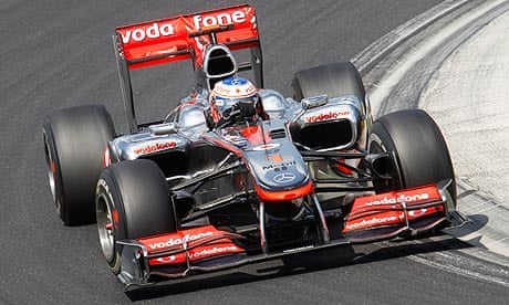 McLaren F1 driver Jenson Button