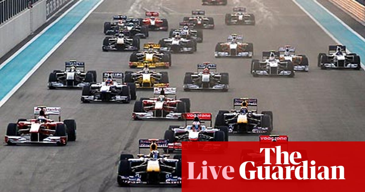 F1 Abu Dhabi Grand Prix Live Tom Bryant Sport The Guardian