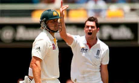 James Anderson Shane Watson First Test Brisbane