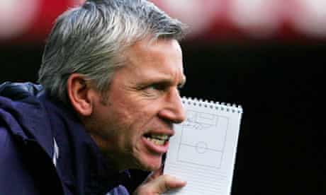Alan Pardew has been out of work since being sacked by Southampton at the end of August