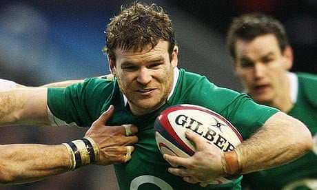 Six Nations 2011: Gordon D'Arcy of Ireland ready to confront England | Six Nations | The Guardian