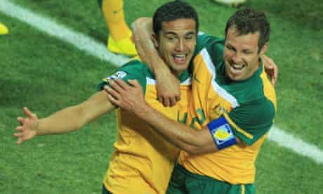 World Cup 10 Tim Cahill Inspires Australia To Victory Over Serbia World Cup 10 Group D The Guardian World Cup 10 Tim Cahill Inspires Australia To Victory Over Serbia World Cup 10 Group D The Guardian