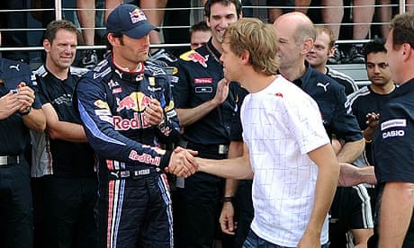 Mark Webber and Sebastian Vettel.