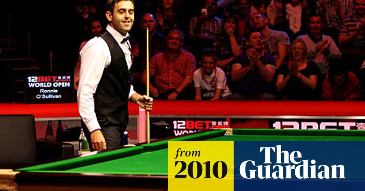 Warship gateway rough Referee persuades Ronnie O'Sullivan to complete record 10th 147 | Ronnie  O'Sullivan | The Guardian