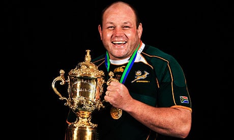 Os du Randt and South Africa lifted the Rugby World Cup in 2007 