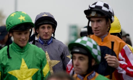 Paul Hanagan among rival jockeys at Doncaster