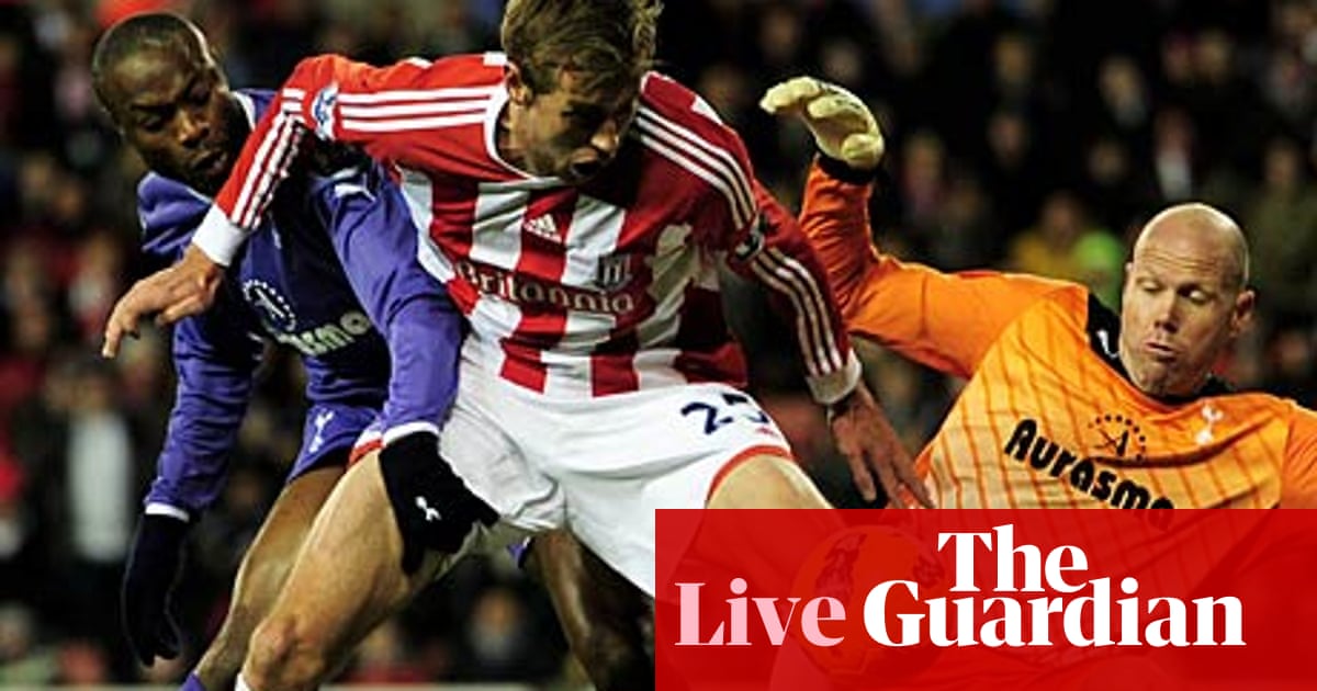 Stoke City V Tottenham Hotspur As It Happened Simon Burnton Football The Guardian