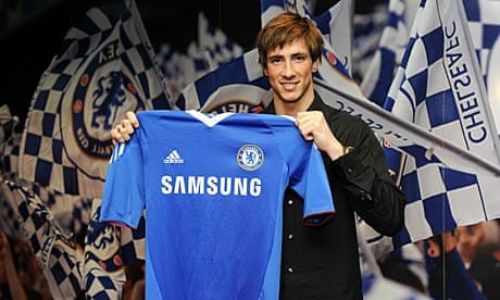 New Chelsea signing Fernando Torres
