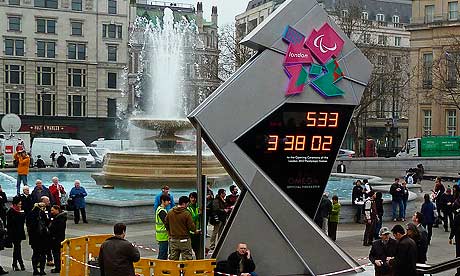 London Olympics clock