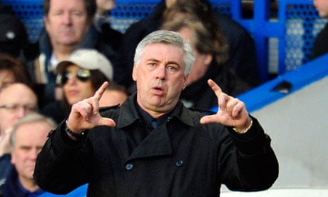 Chelsea manager Carlo Ancelotti