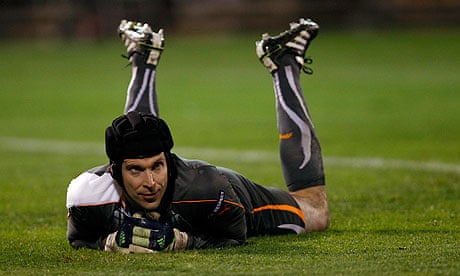 Petr Cech, the Chelsea keeper