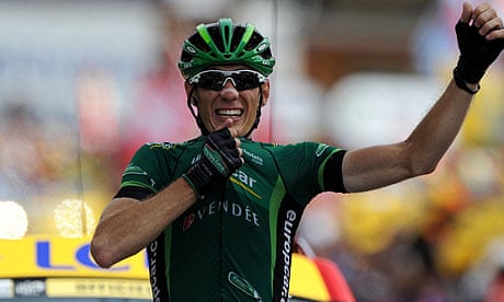 Pierre Rolland wins stage 19 on Alpe-d'Huez