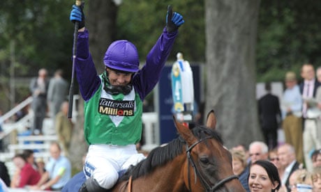 Hayley Turner: Female jockey lands historic win to beat Queen's horse