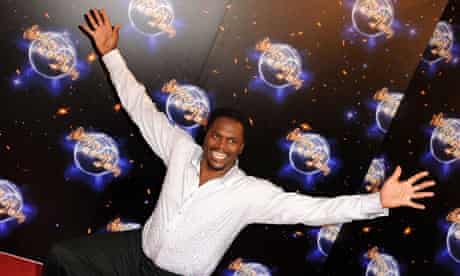 Audley Harrison takes part in Strictly Come Dancing.
