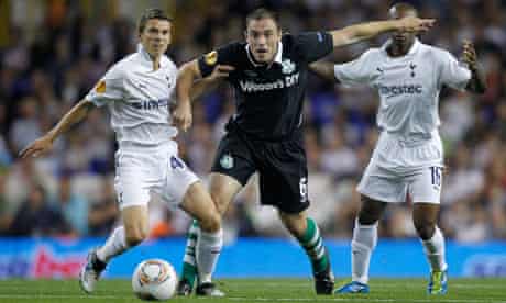Tottenham Hotspur Survive Europa League Fright From Shamrock Rovers Europa League The Guardian Tottenham Hotspur Survive Europa League Fright From Shamrock Rovers Europa League The Guardian