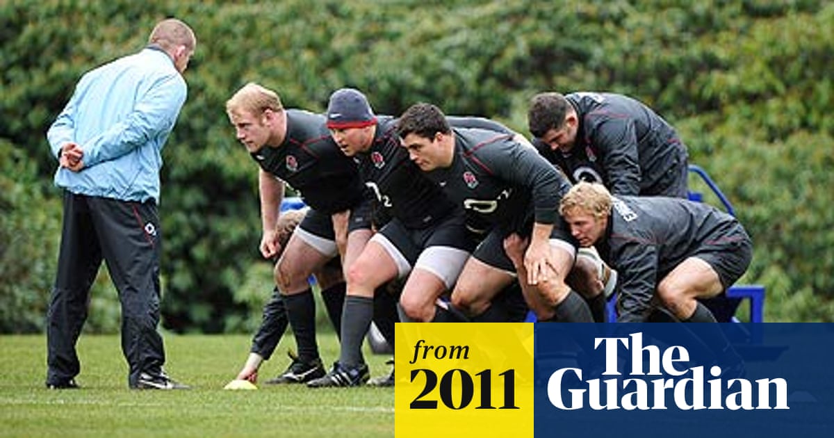 Rugby World Cup 2011 England Aim For Squeaky Clean Scrum England Rugby Union Team The Guardian