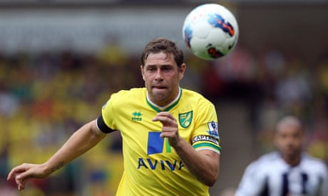 Norwich City's captain Grant Holt