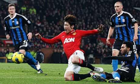 Park Ji-Sung of Manchester United