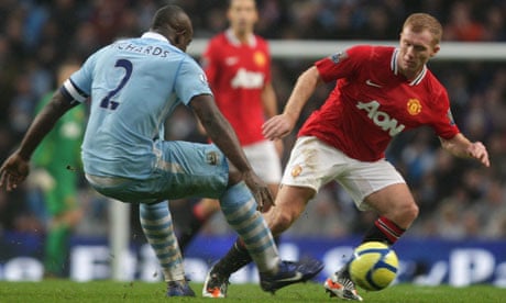 Paul Scholes back to help silence Manchester United's noisy neighbours | FA  Cup 2011-12 | The Guardian
