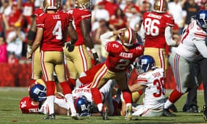 New York Giants 26 San Francisco 49ers 3 As It Happened Sport The Guardian