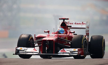 Classic Formula One 2012 Ferrari Racing Team Fernando Alonso and