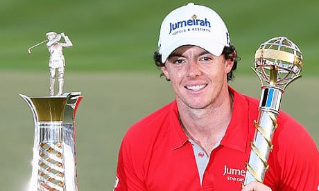 Rory McIlroy labelled 'Tigeresque' after ending 2012 with win in Dubai | Rory McIlroy | The Guardian