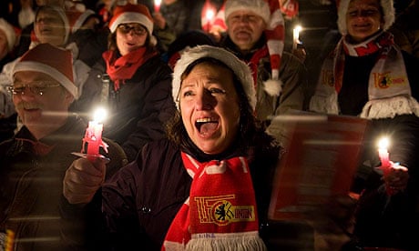 Traditional Carol Singing of Second Division Club in Berlin