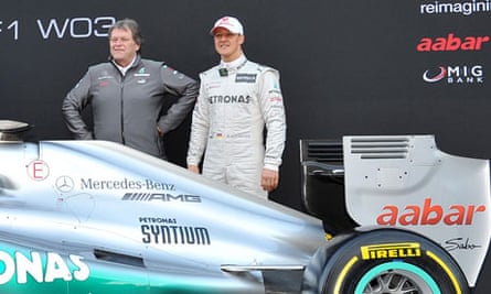Norbert Haug Signals The Long Countdown To Mercedes F1 Glory Mercedes Gp The Guardian