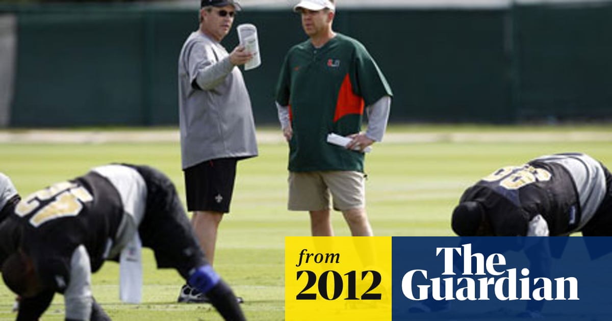 New Orleans Saints coach Sean Payton suspended for a year over 'Bountygate'  | NFL | The Guardian