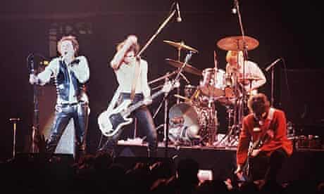 The Sex Pistols performing in 1978