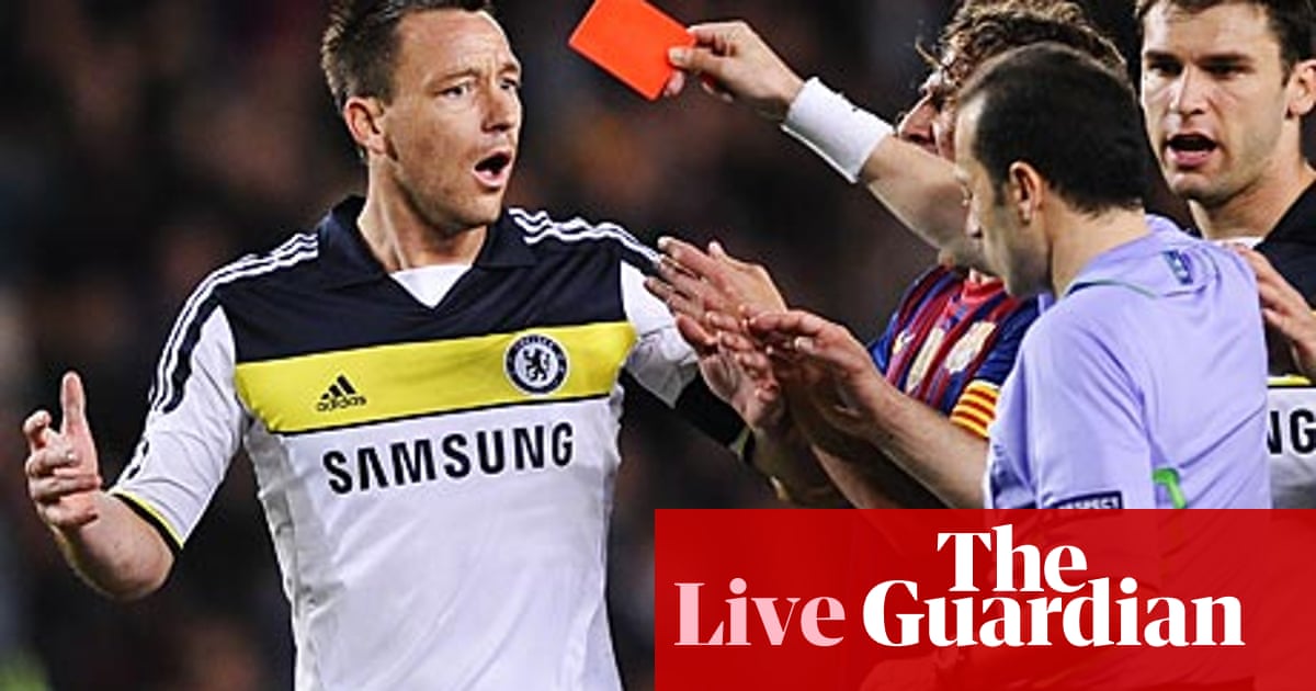 Barcelona V Chelsea As It Happened Champions League Semi Final Jacob Steinberg Football The Guardian Barcelona V Chelsea As It Happened Champions League Semi Final Jacob Steinberg Football The Guardian