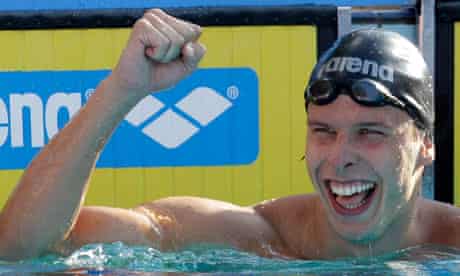 Norway's Alexander Dale Oen, swimmer