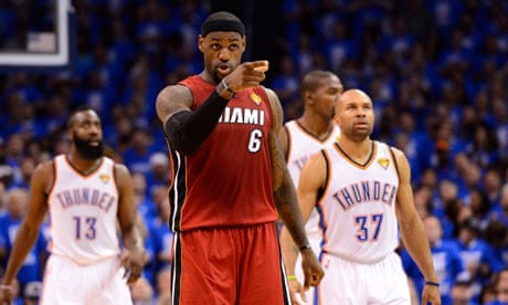 LeBron James and Miami Heat Throttle OKC Thunder to Win 2012 NBA