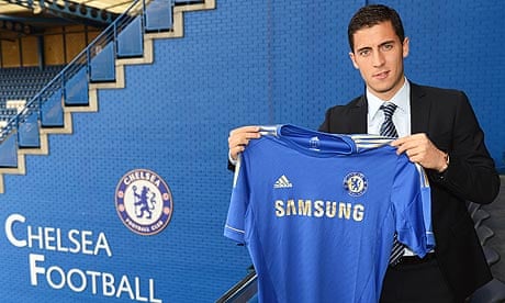 Eden Hazard Chooses Chelsea For Chance Of A Regular First Team Place Football The Guardian