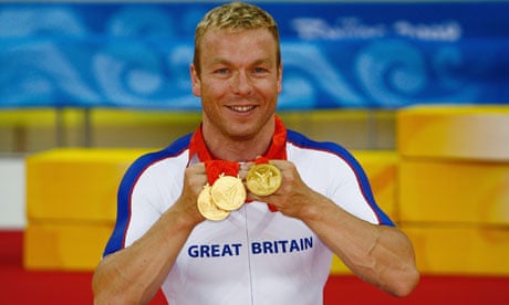 50 stunning Olympic moments No49: Chris Hoy's crazy few days in 2008 | Chris Hoy | The Guardian