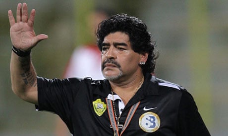 Diego Maradona sacked by new board at Al-Wasl after disappointing ...