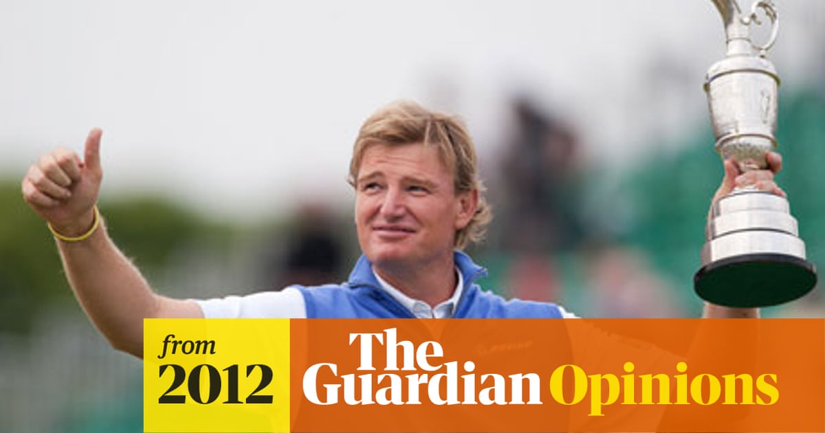 The Open 2012 Ernie Els Shows Links Golf Can Be An Older