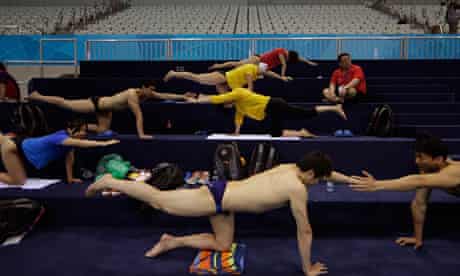 China swimmers at London 2012